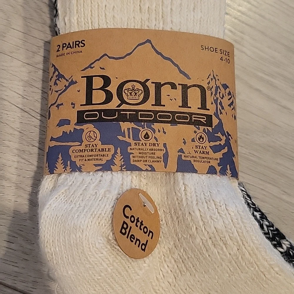 NWT- Born Outdoor Socks